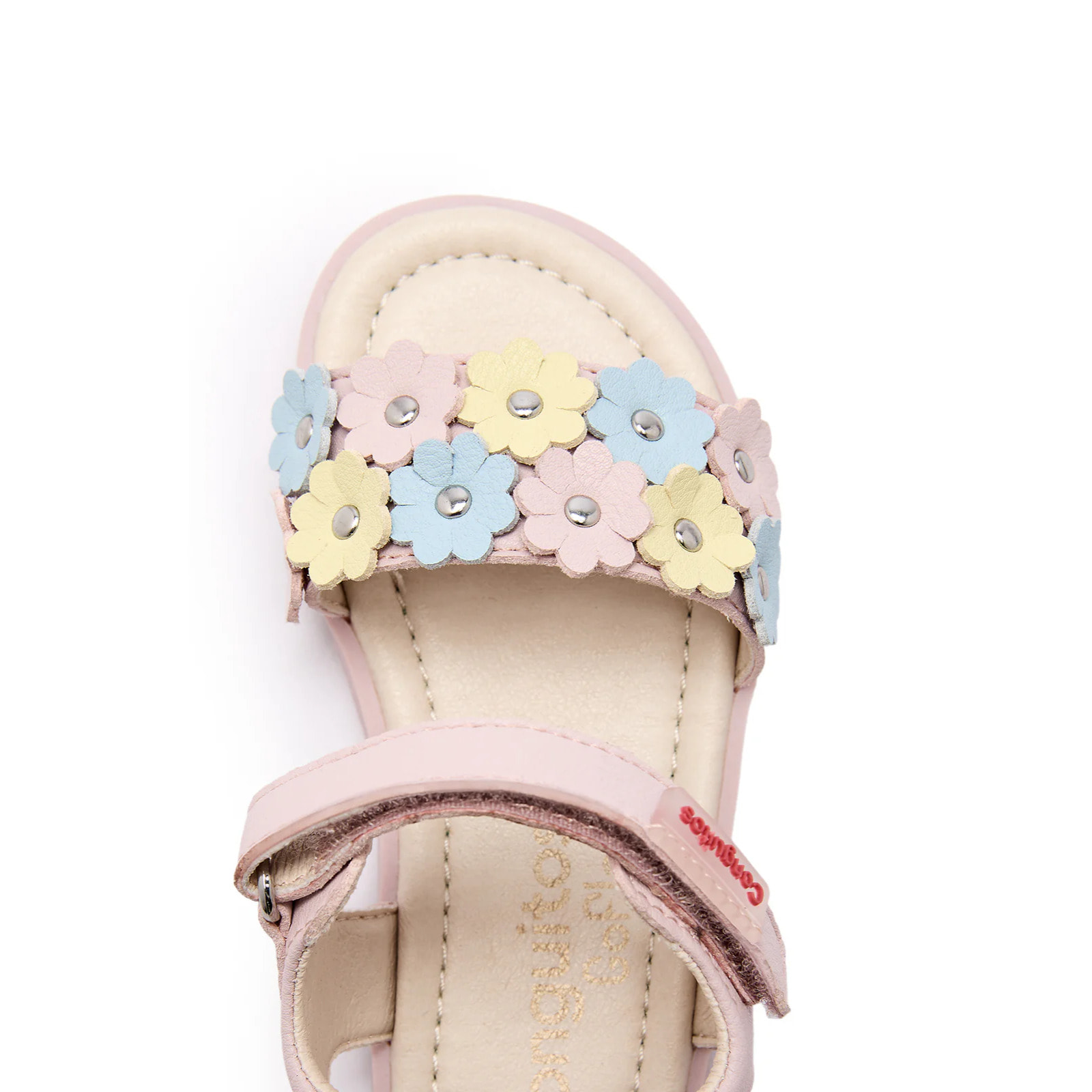 Sandalias Abiertas de Niña Respetuosas Goflex en Rosa