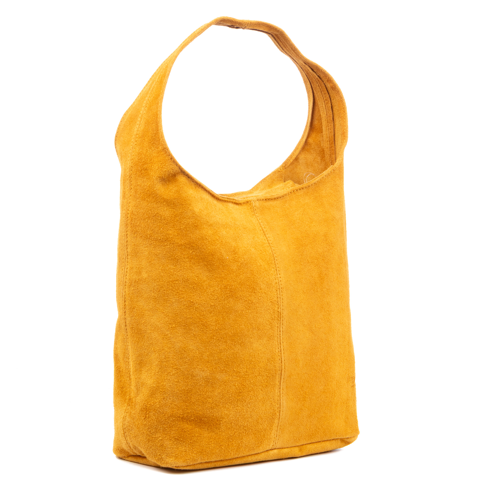 Bagnara borsa shopper donna. Pelle vera Camoscio.