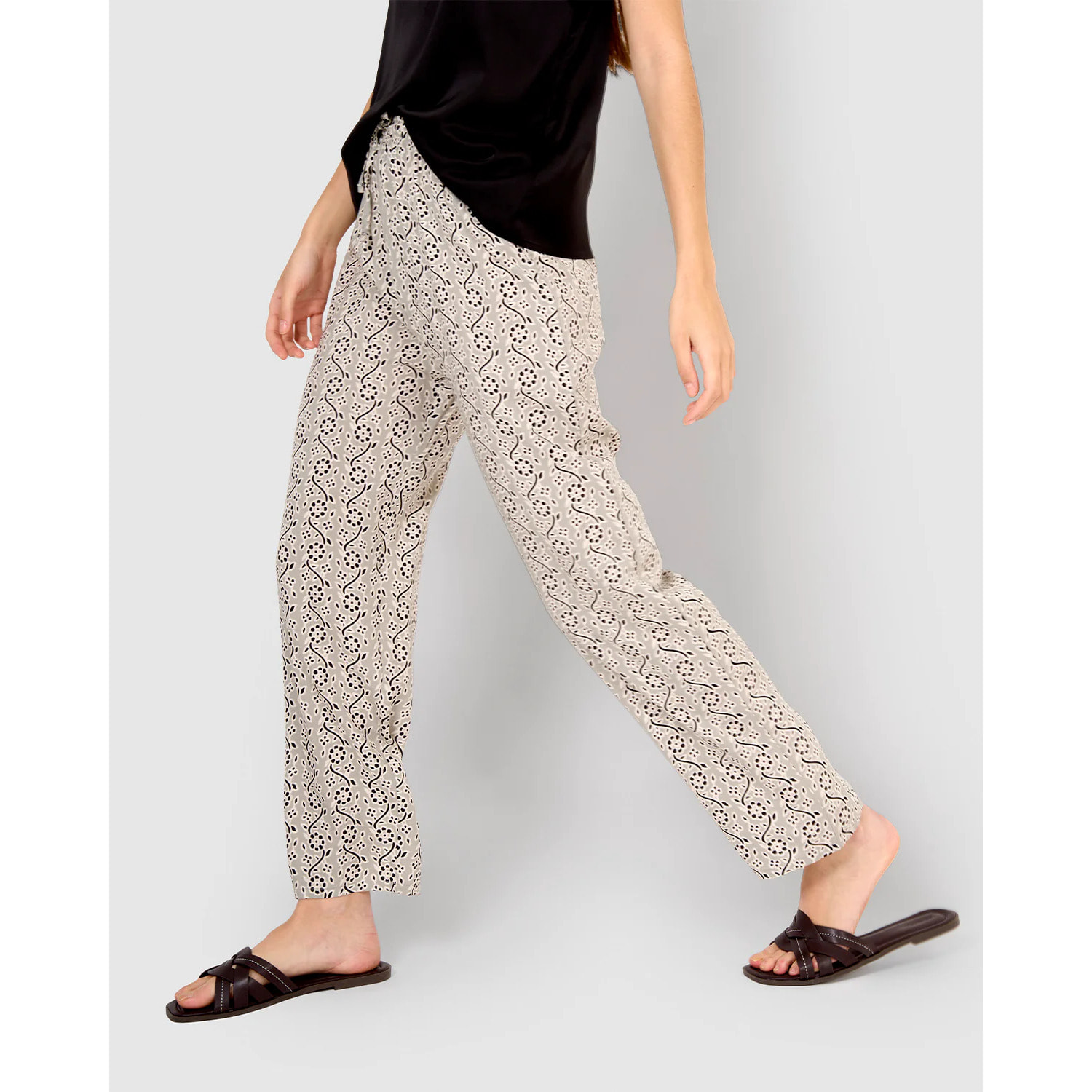 Pantalón viscosa monti negro