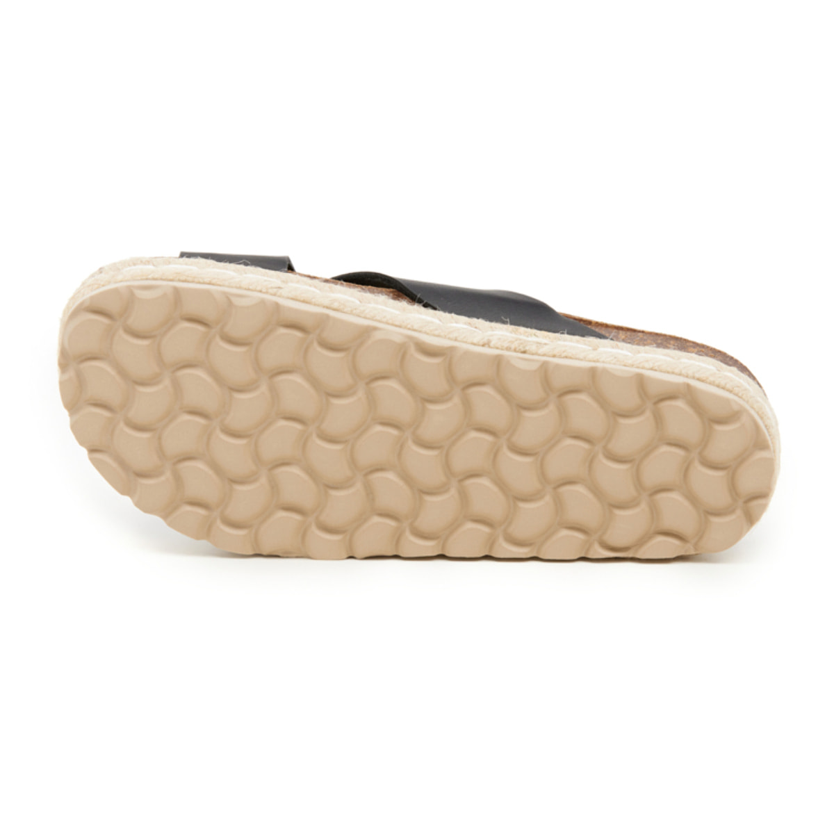 SANDALO CON ZEPPA BILLOWY NERO