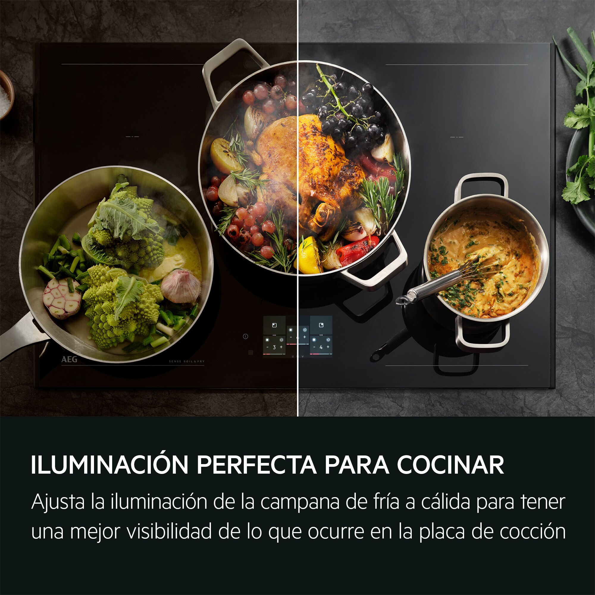 AEG Campana extractora de techo Serie 7000 SilenceTech de 90 cm NDC7792SM