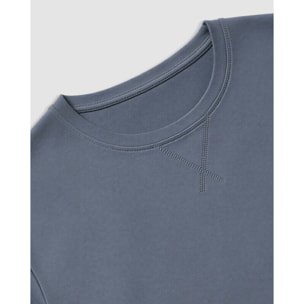Pigiama lungo in cotone Kodac blu navy