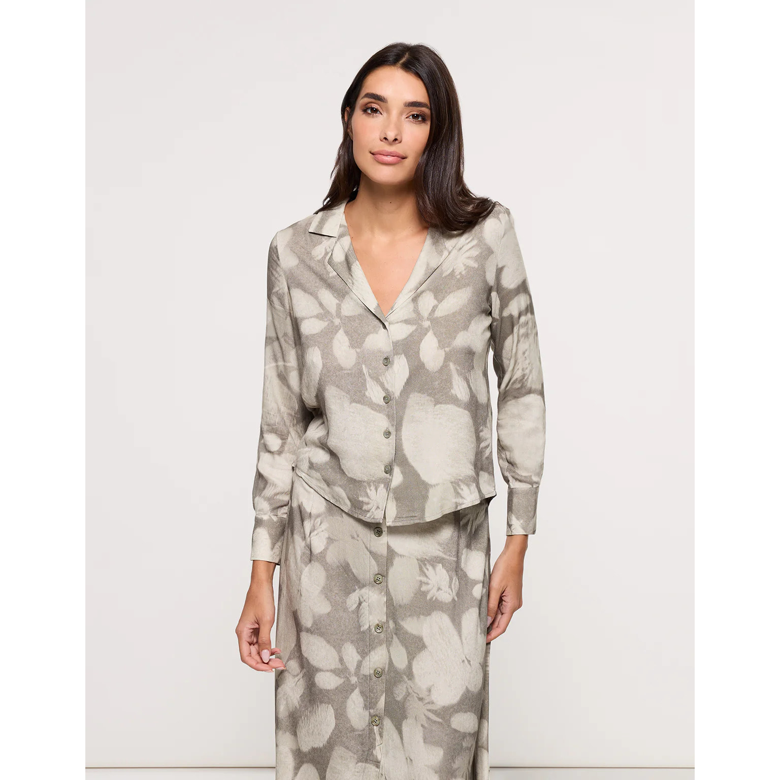 Blusa Manga Larga Verde - Lorasa