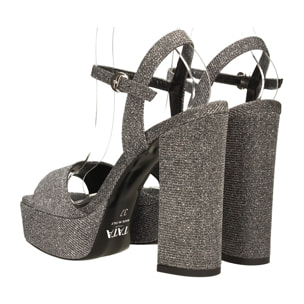 Sandali Donna Tata Italia Argentato