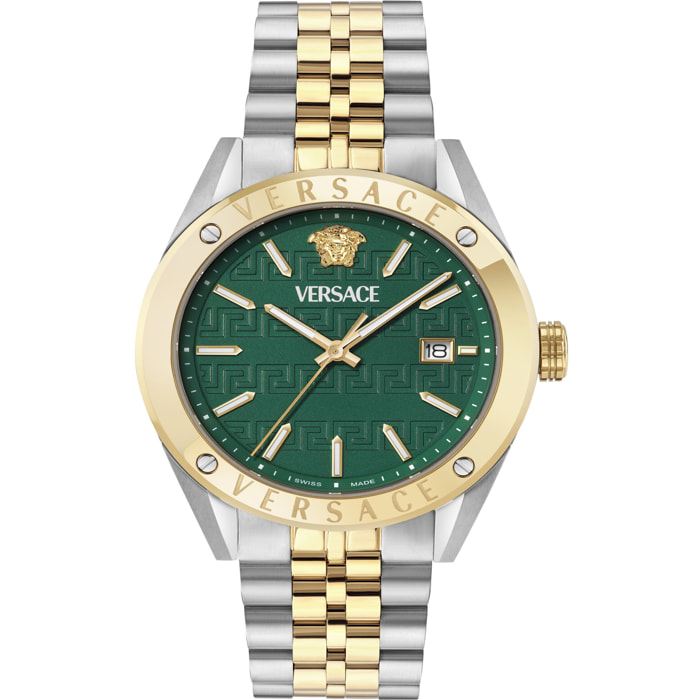 Versace Reloj Analógico De Cuarzo Athletic 3 Hands