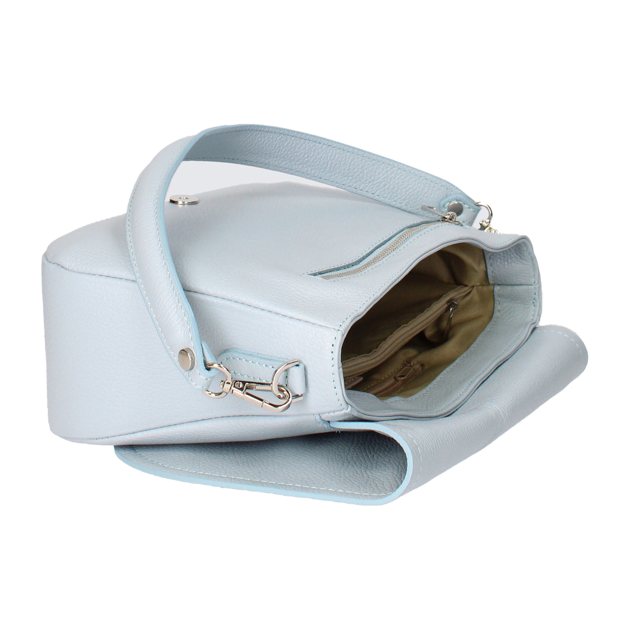 Borsa a spalla Sabina da donna In Vera pelle Made in Italy 29x20x11 cm