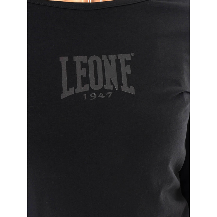 Camiseta de manga larga para mujer con estampado Leone 1947 Never Without