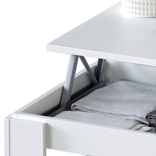 Mesa de centro elevable Ambit Blanco Artik (Blanco Mate)