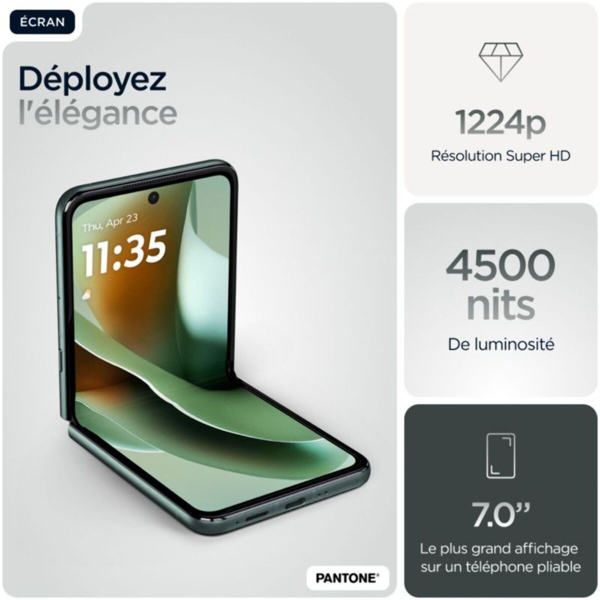 Smartphone MOTOROLA Razr 60 Ultra 512Go Scarab