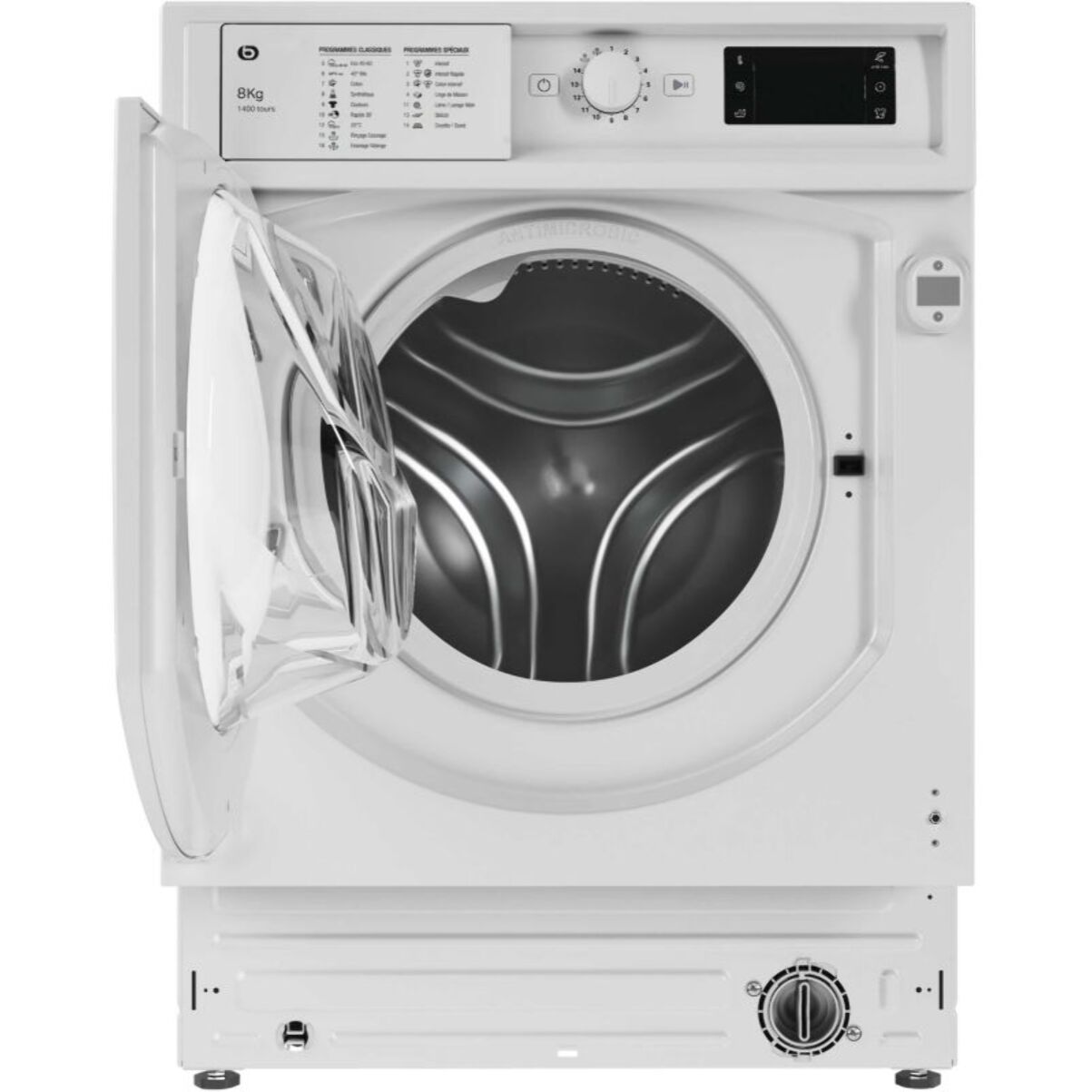 Lave linge hublot encastrable ESSENTIELB EELF814-1b