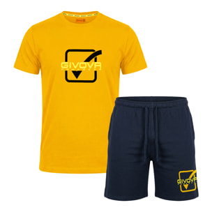 Completo Homewear Uomo Corto GIVOVA Cotone