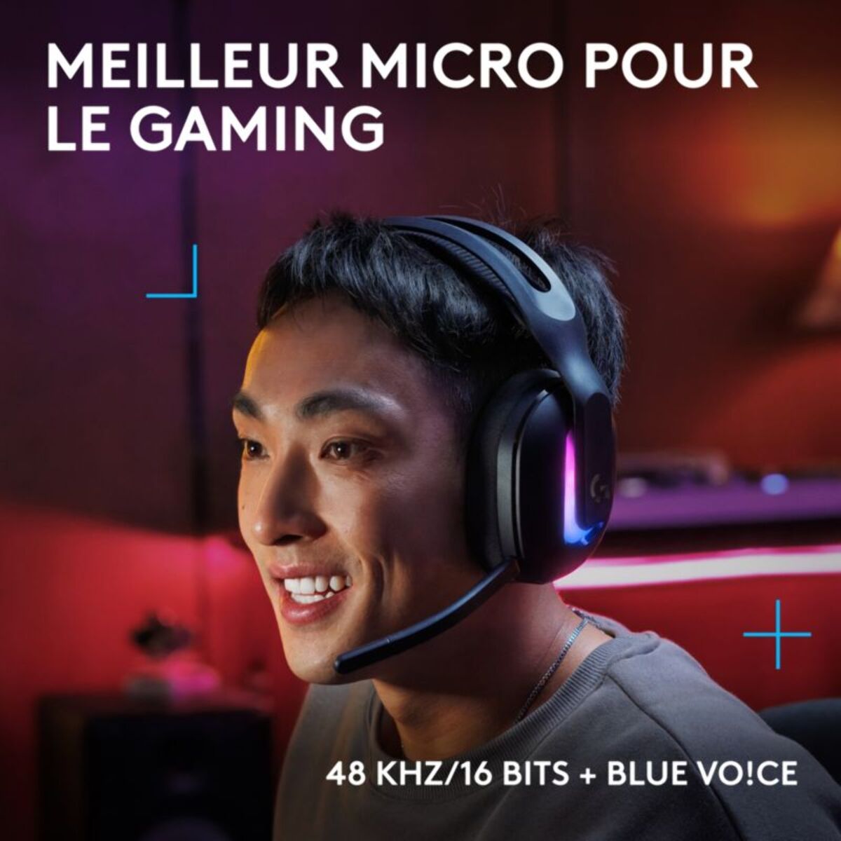 Casque gamer LOGITECH G522 LIGHTSPEED Noir