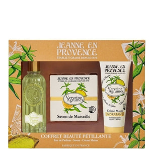 Verveine - Coffret Eau de Parfum 60ml + Crème Mains 75 ml + Savon 100 gr