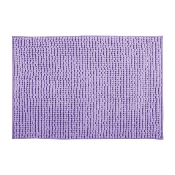 Tapis de bain Microfibre CHENILLE Lavande MSV