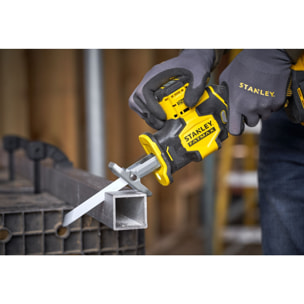 STANLEY FATMAX V20 Scie Sabre à une main 18V - SFMCS305B-XJ - Livrée Sans Batterie