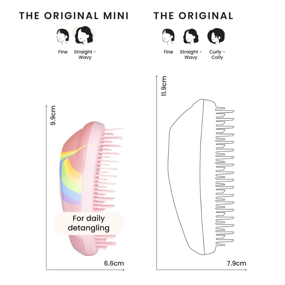 TANGLE TEEZER THE ORIGINAL MINI: Pink Unicorn