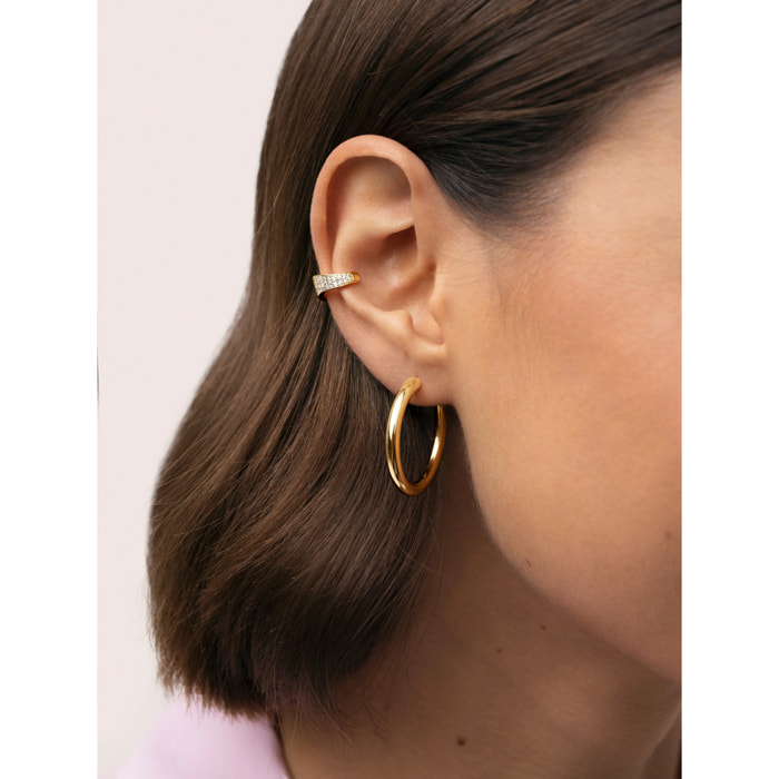 Pendiente Suelto Ear Cuff Scarlett Baño Oro