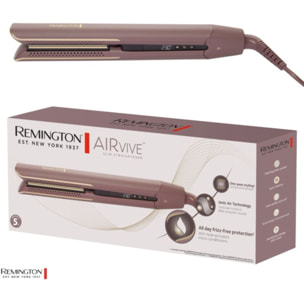 Lisseur REMINGTON à plaques fines AIRvive