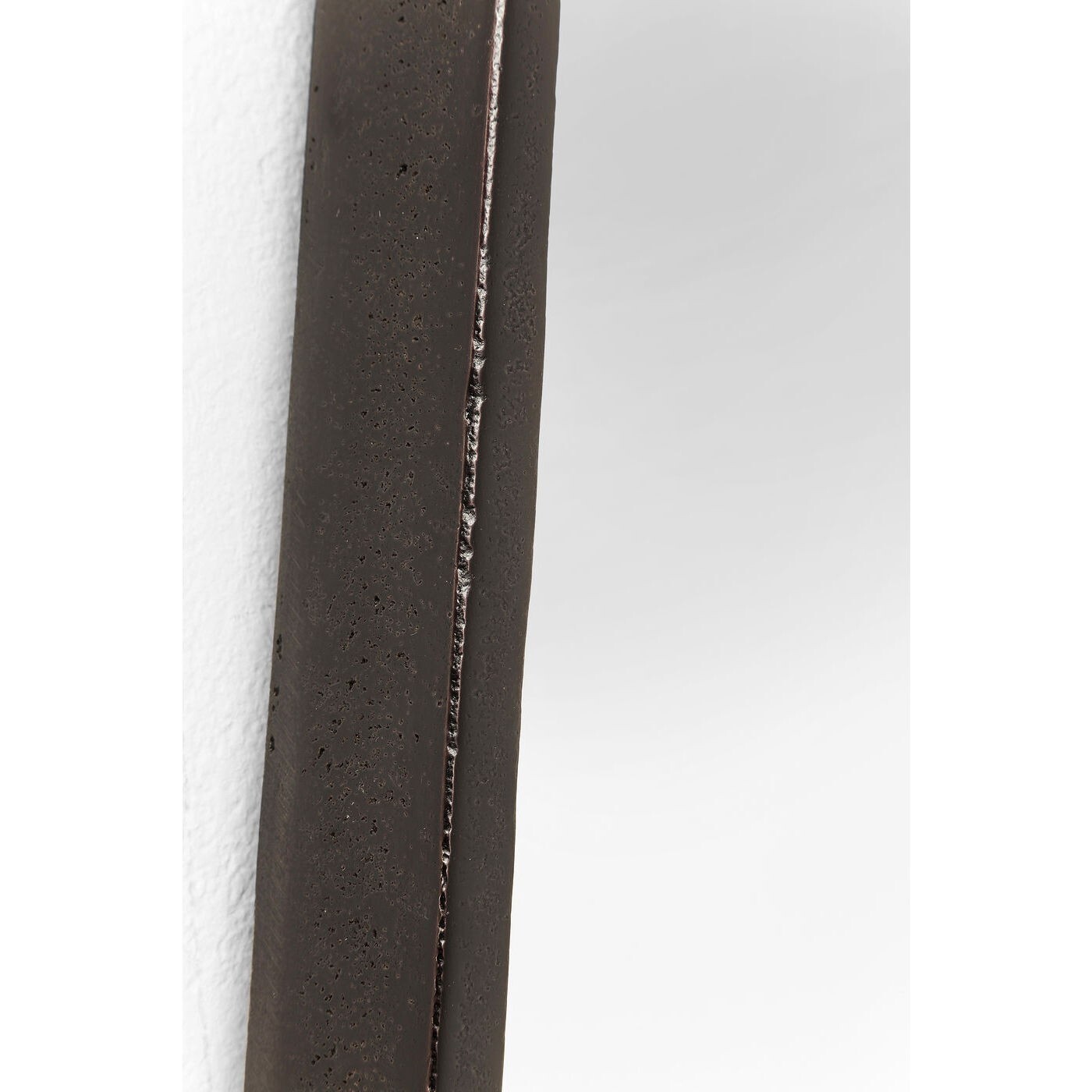 Miroir Clip 177x32cm noir Kare Design