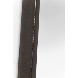 Miroir Clip 177x32cm noir Kare Design