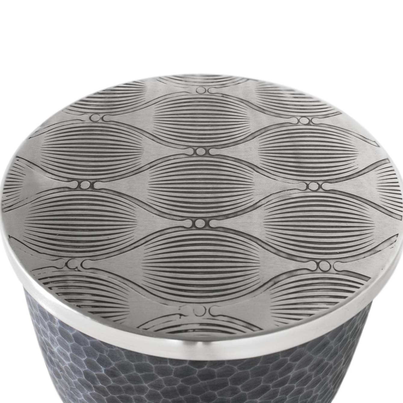Mesas de Centro de Aluminio 46 Cm Estilo Industrial Moderno