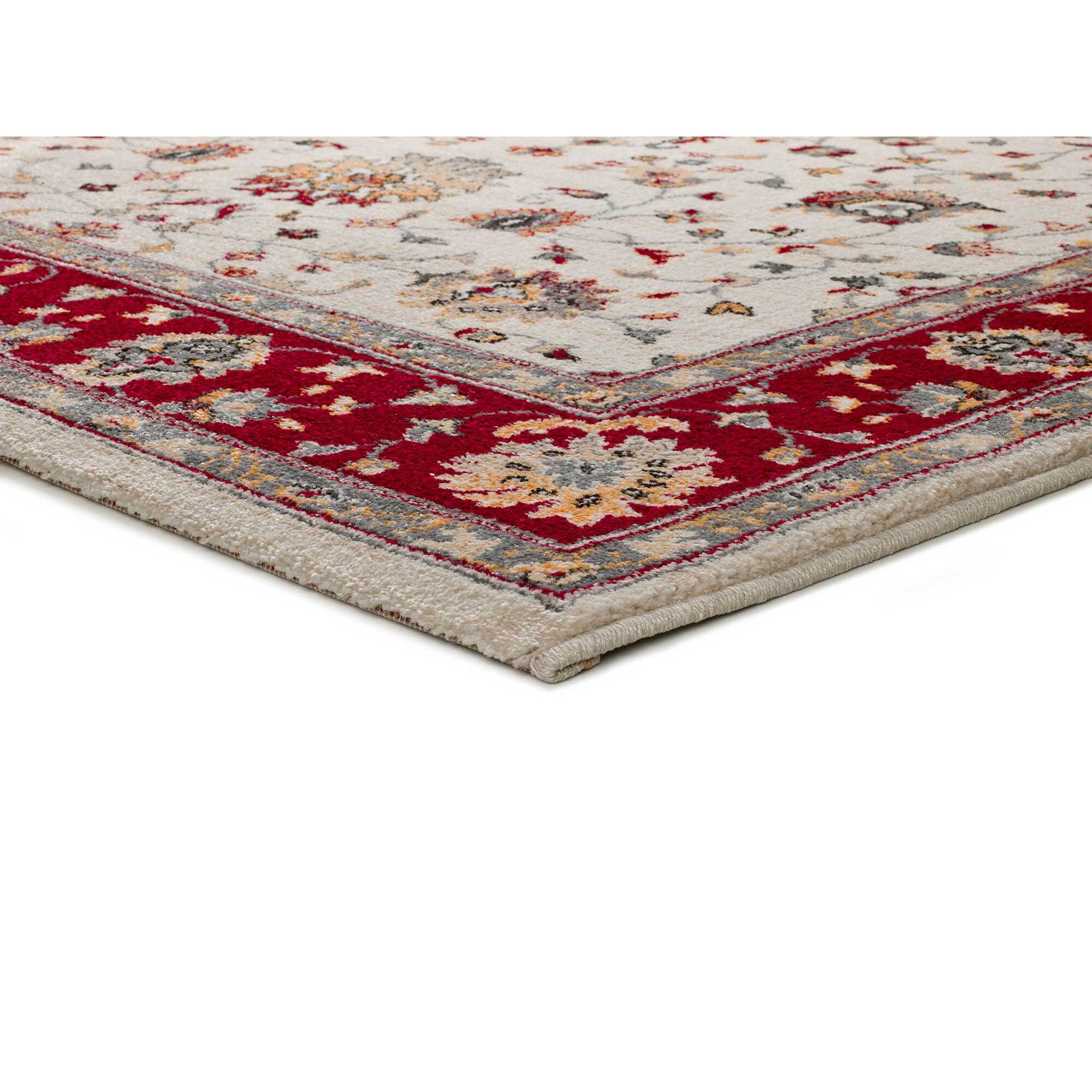 CLASSIC Alfombra vintage en diseÃ±o clÃ¡sico en color crema, varias medidas disponibles.
