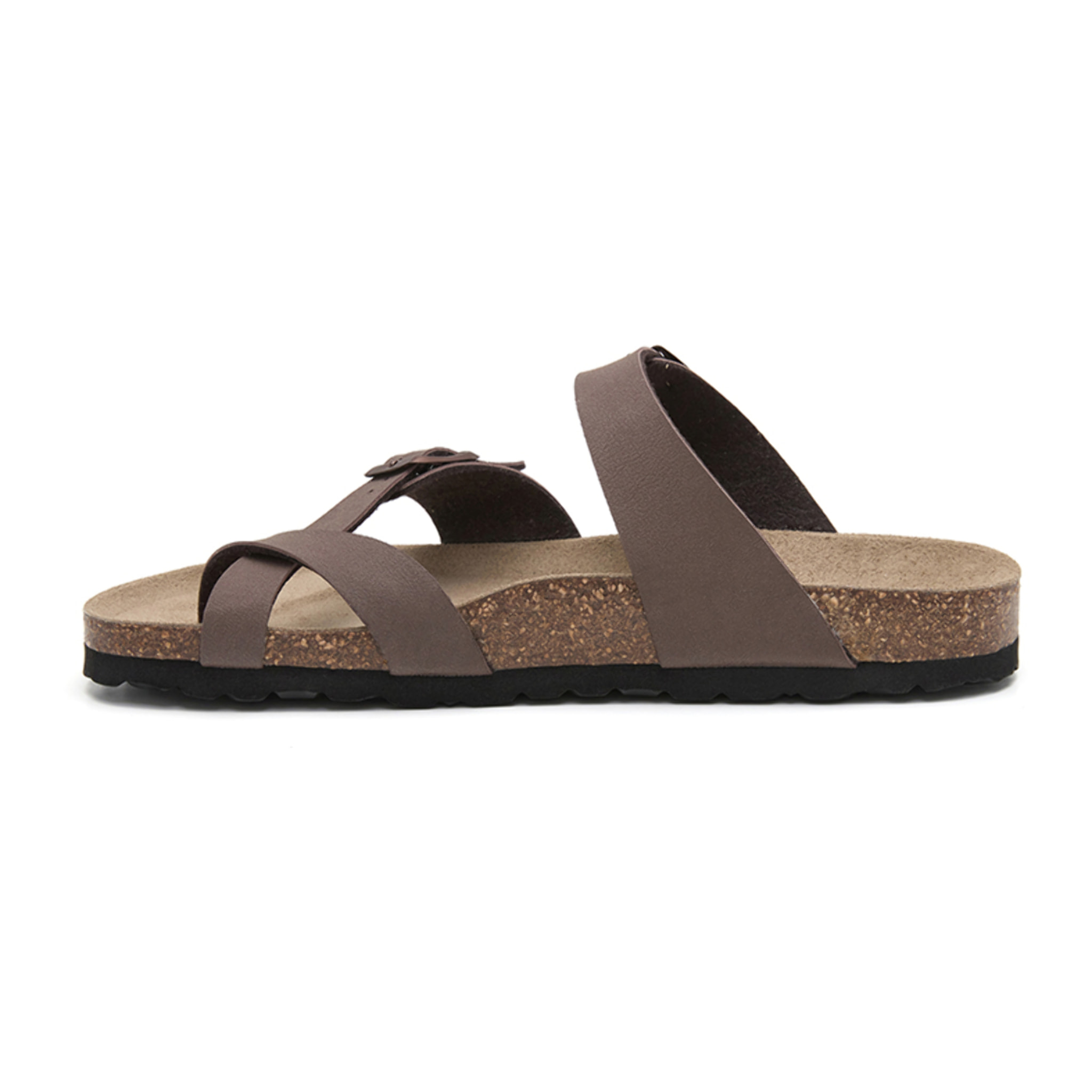 SANDALIA BABUNKERS MARRON