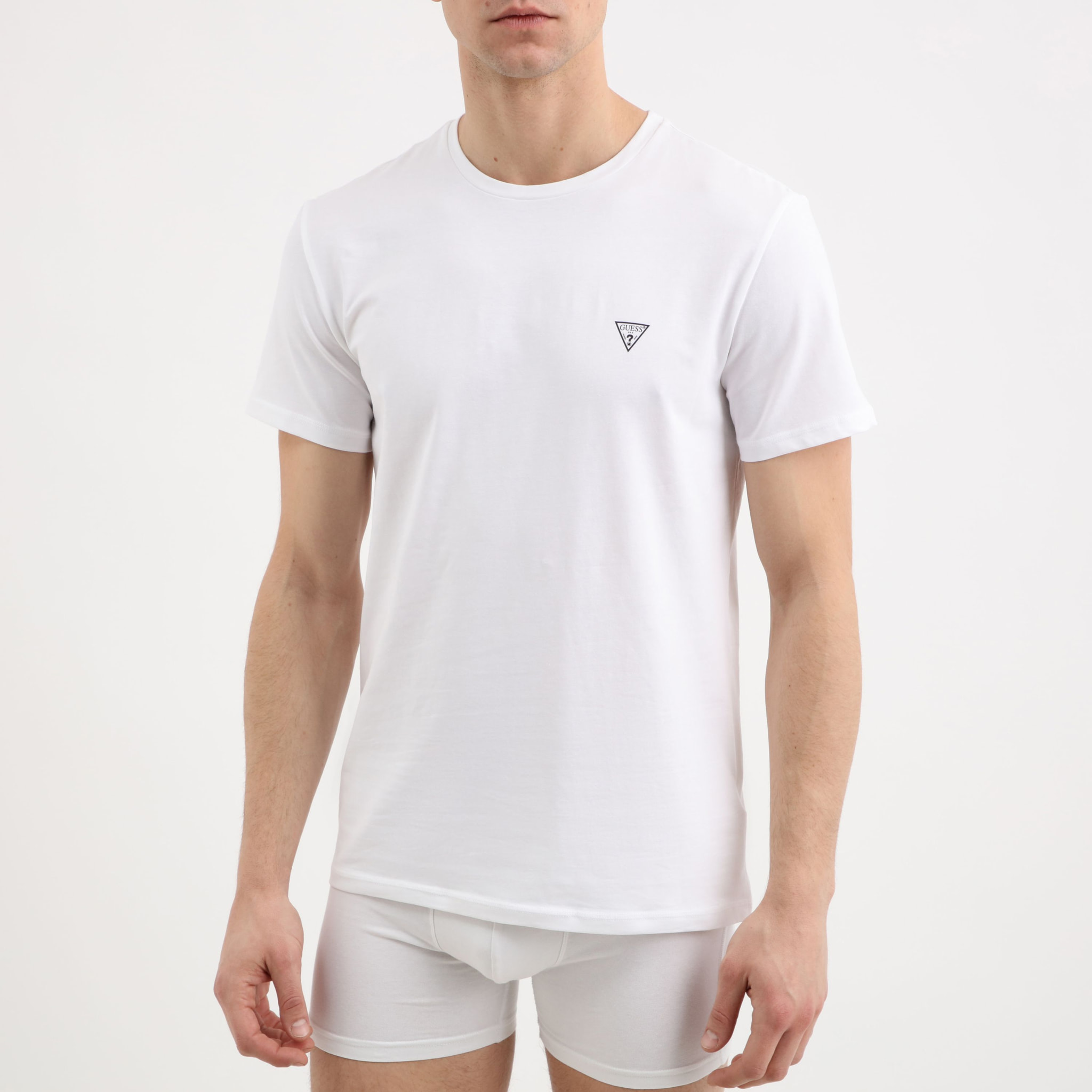 T-shirt Caleb - logo - coton biologique - blanc