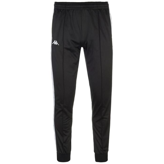 Kappa - Pantalones Hombre Negro - 222 BANDA RASTORIA SLIM