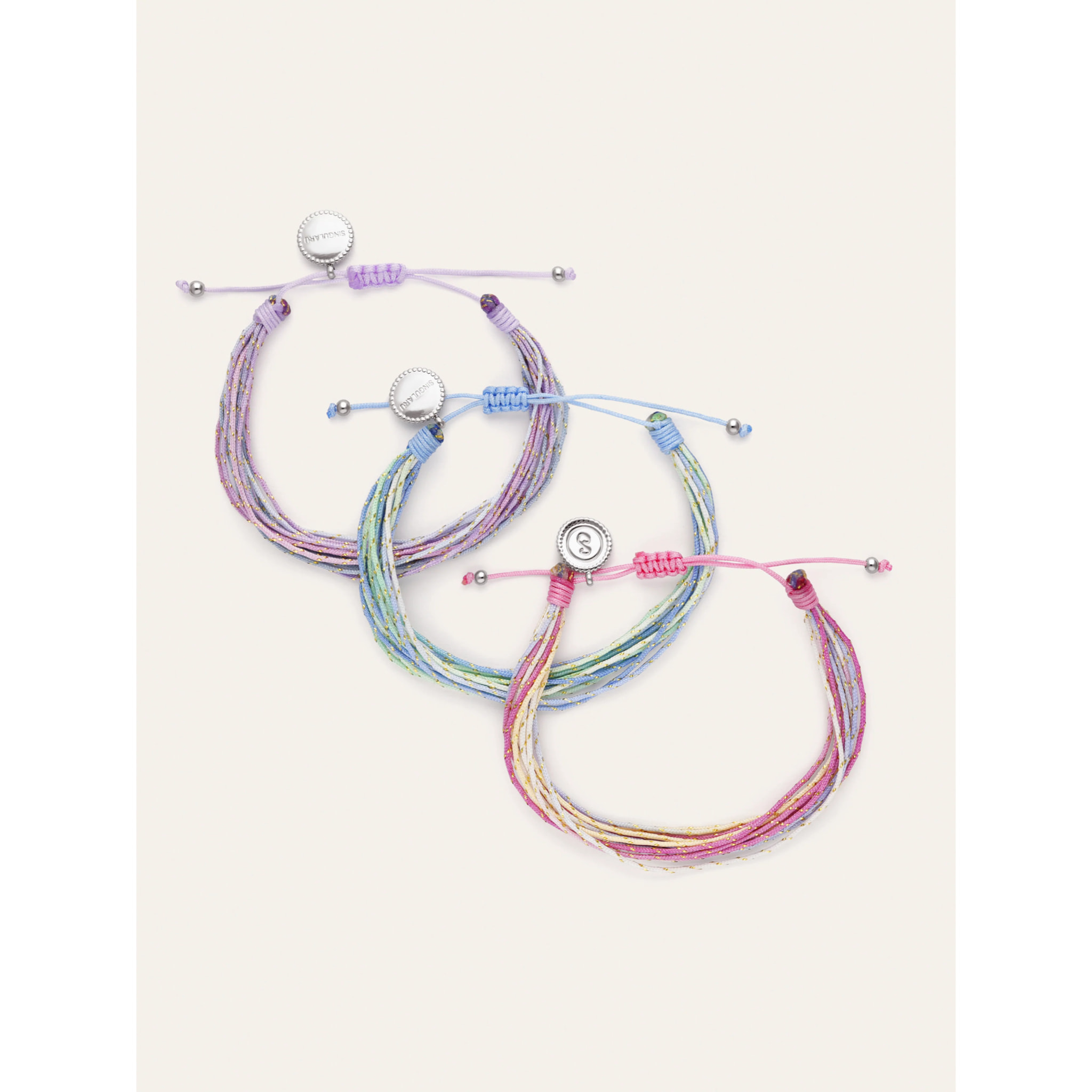 Pack 3 Pulsera Sunset Spark Acero