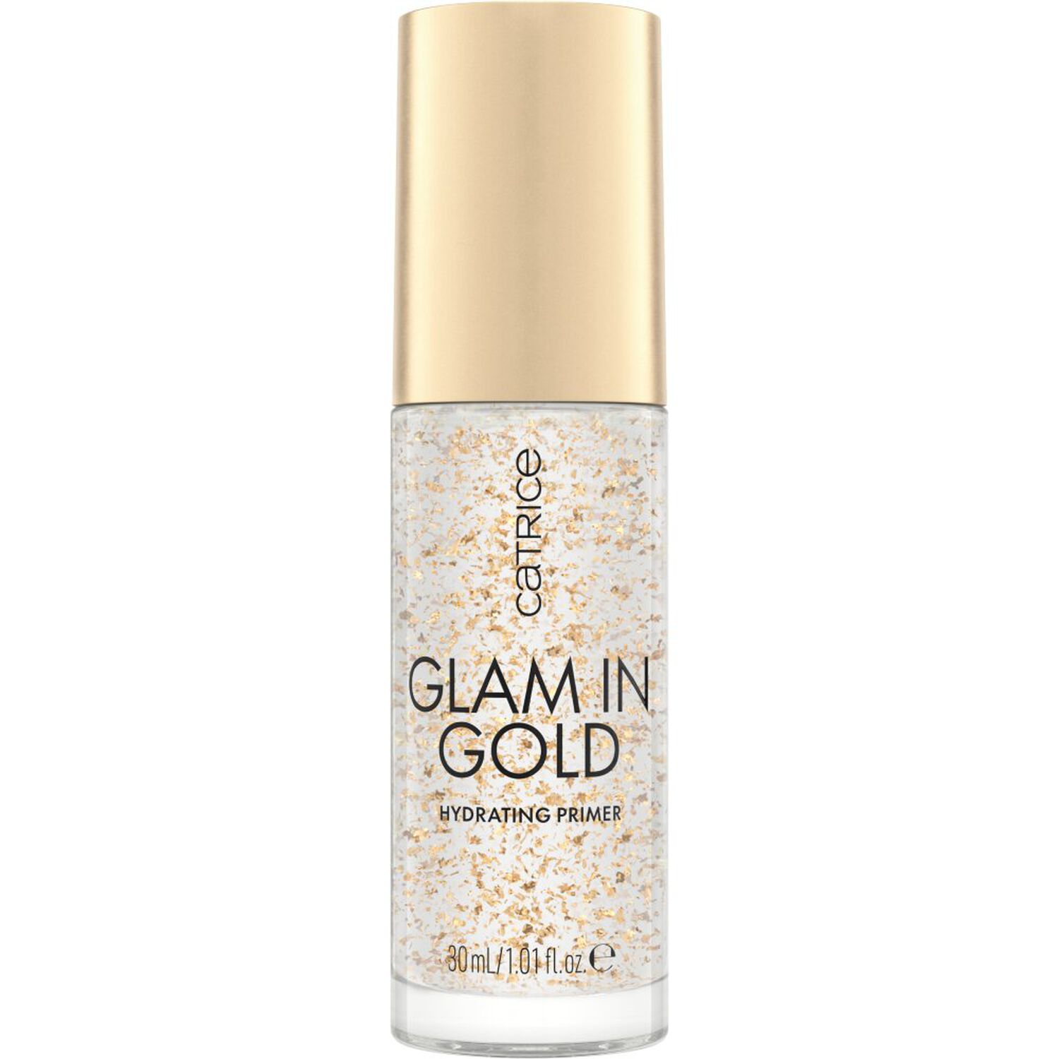 Glam In Gold Hydrating Primer - Base de Teint Hydratante Flocons d'Or
