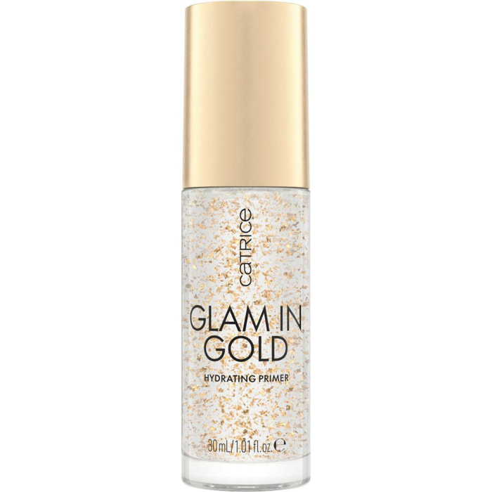 Glam In Gold Hydrating Primer - Base de Teint Hydratante Flocons d'Or