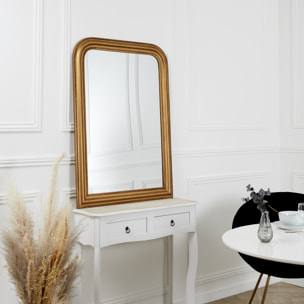 Miroir Deco Moulure Doree