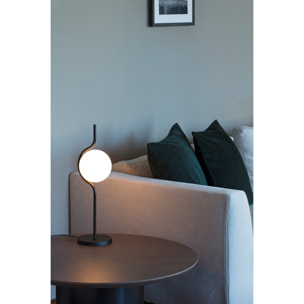 LE VITA Lampe de table dimmable noir
