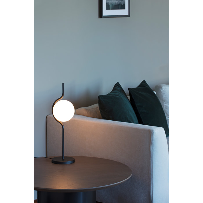 LE VITA Lampe de table dimmable noir