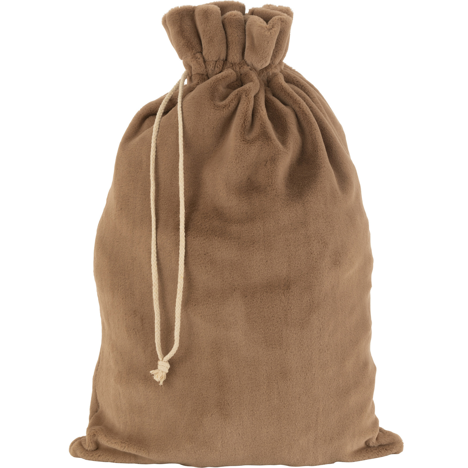 J-Line sac de Noël Doux - textile - brun - large