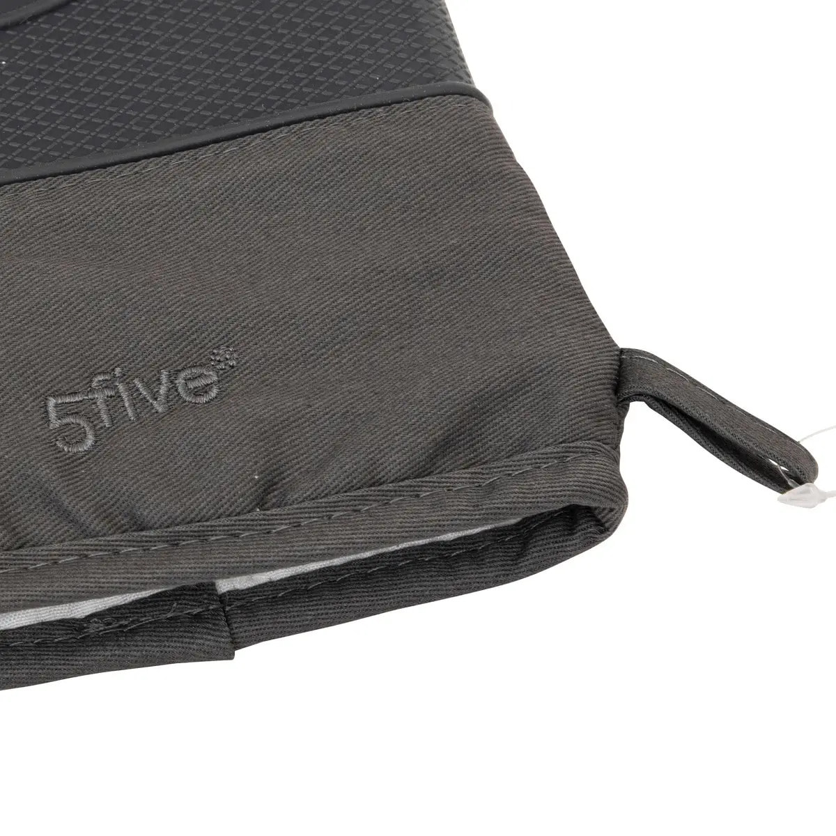 Gant de cuisine silicone et coton gris