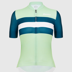 Sleek Bengal Women's Short Sleeve Jersey - Vert - Verde