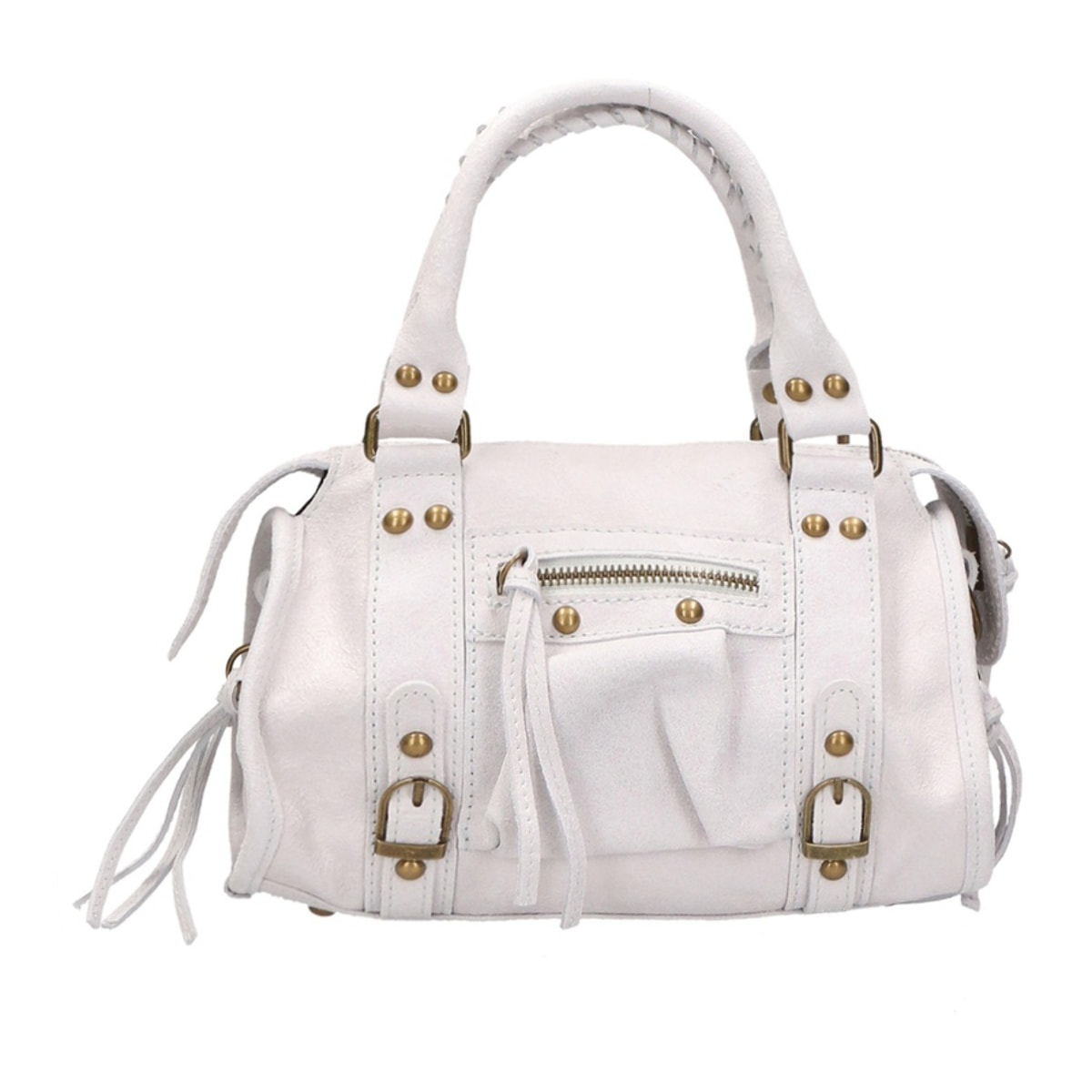Borsa a spalla da donna - Modello Erisia - Vera pelle - 25.0 x 15.0 x 10.0 cm