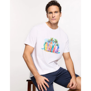 Camiseta Manga Corta Blanco - Acko