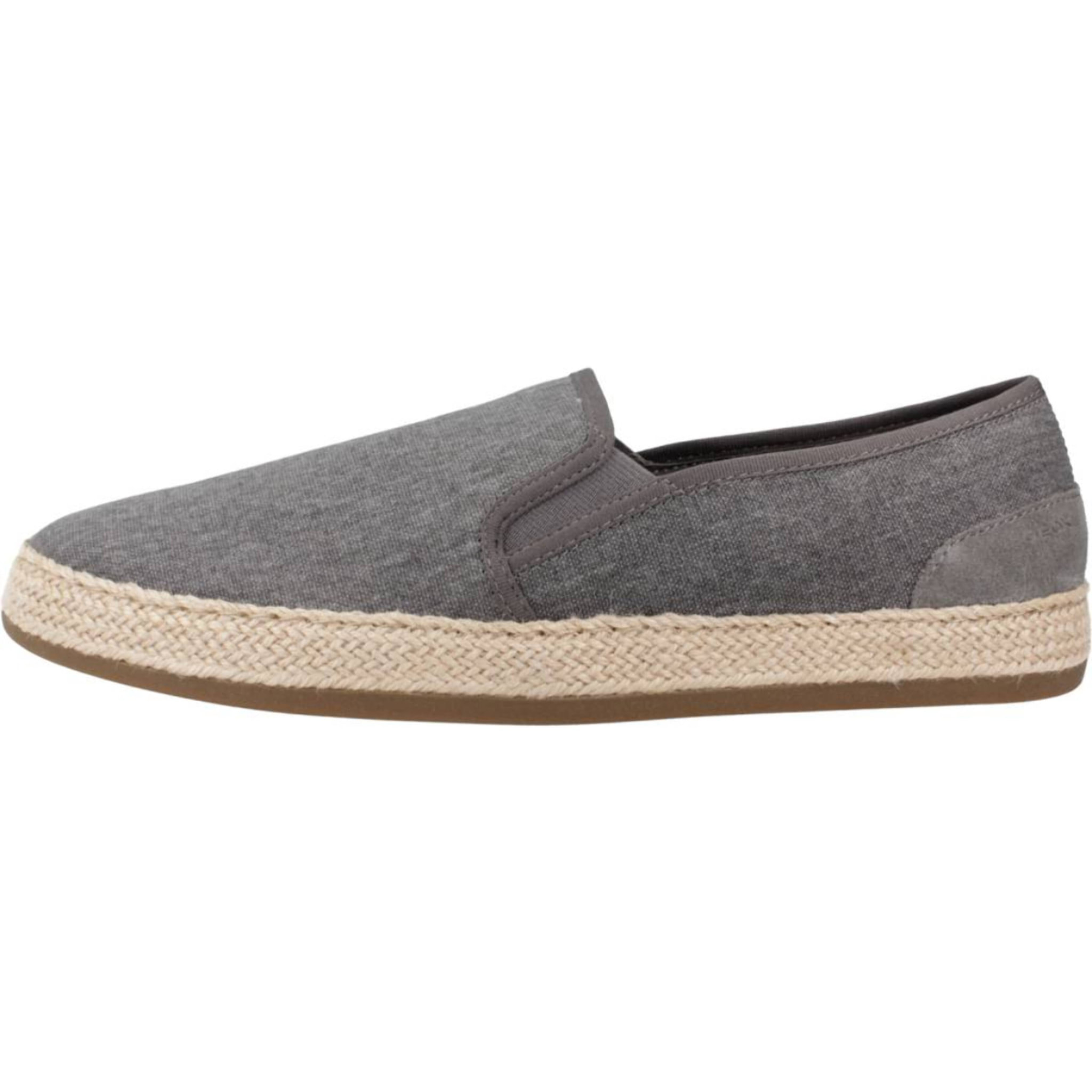 Alpargatas Hombre de la marca GEOX  modelo U PANTELLERIA Gray