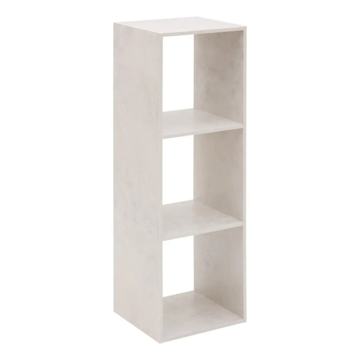 Étagère Mix'N Modul 3 cases rectangulaire 32x34,5cm beige