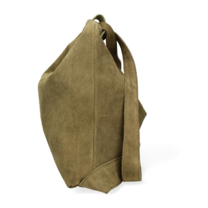 Borsa a mano da donna Made in Italy - Modello Silvana Chic - Pelle - 37.0 x 37.0 x 9.0 cm