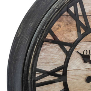 Reloj decorativo en relieve en plástico pr. 49 x pr. 5,5 cm