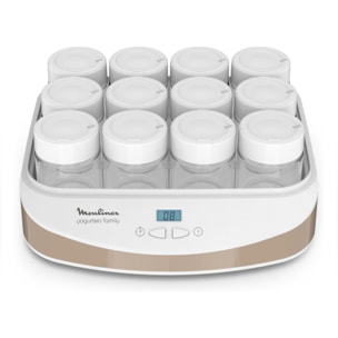 Yaourtière MOULINEX Yogurteo Family 12 pots YG233A10