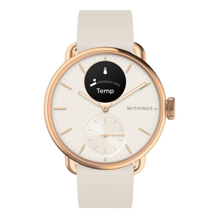 Montre santé WITHINGS Connecté Scanwatch 2 Rose Gold Sand