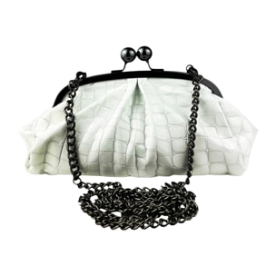 Pochette Cheval Firenze Piccola Mary Bianco