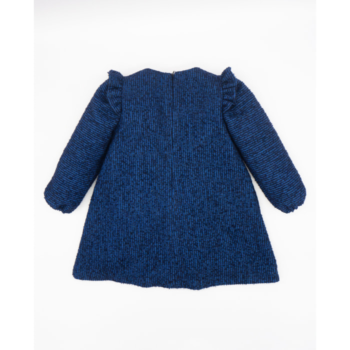 VESTIDO TWEED AZUL ELÉCTRICO