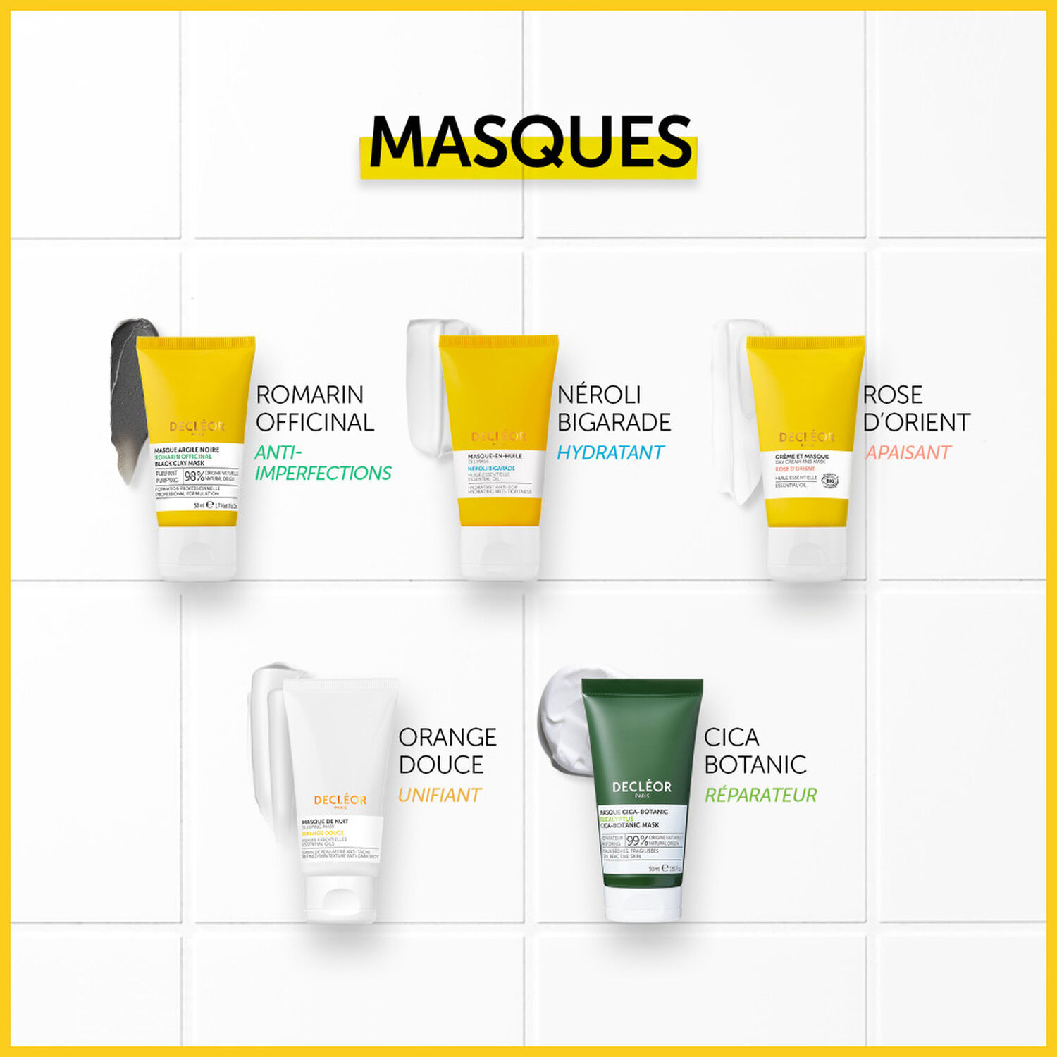 Masque Cica-Botanic - Soin Réparateur 50 ml