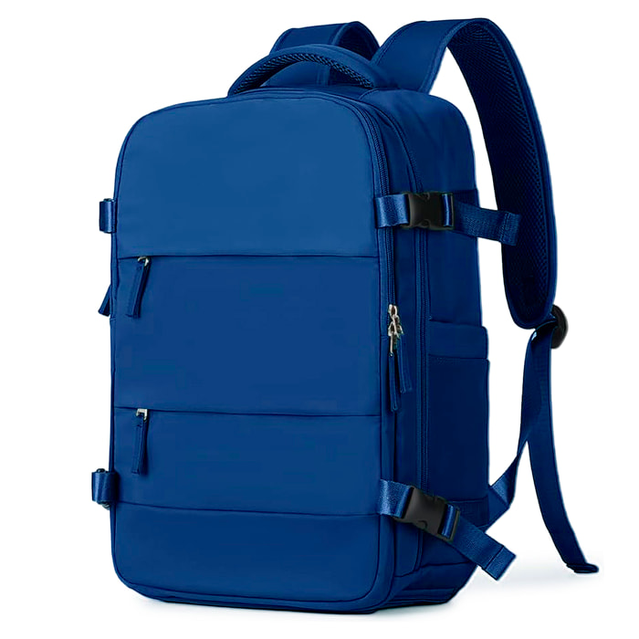 Mochila cabina viaje de gran capacidad con multicompartimento (calzado,ropa,portátil).